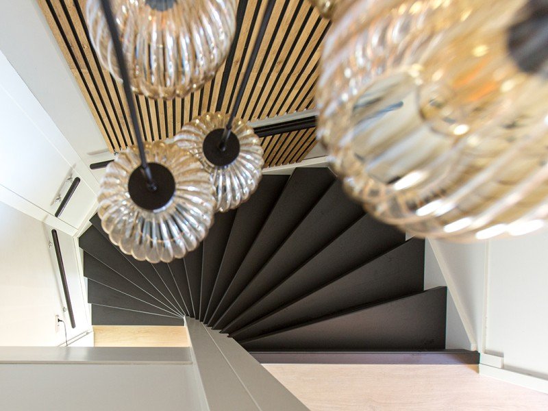 Resultaat van een traprenovaties 