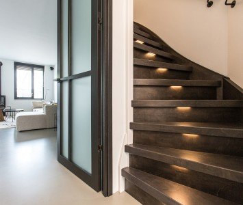 Traprenovatie van onderdelen