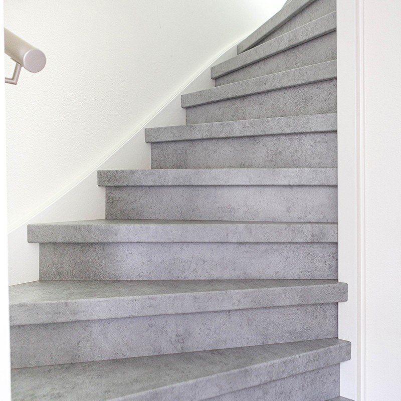 Kleur van de trap is Melting Glacier