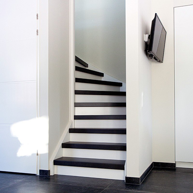 Pittsburgh Steel trapkleur met wit