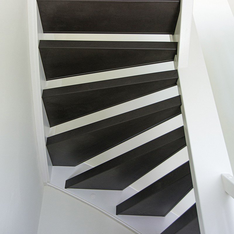 Bovenzijde trapkleur Pittsburgh Steel