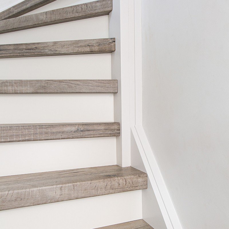 Silver Barnwood is de kleur van de trap