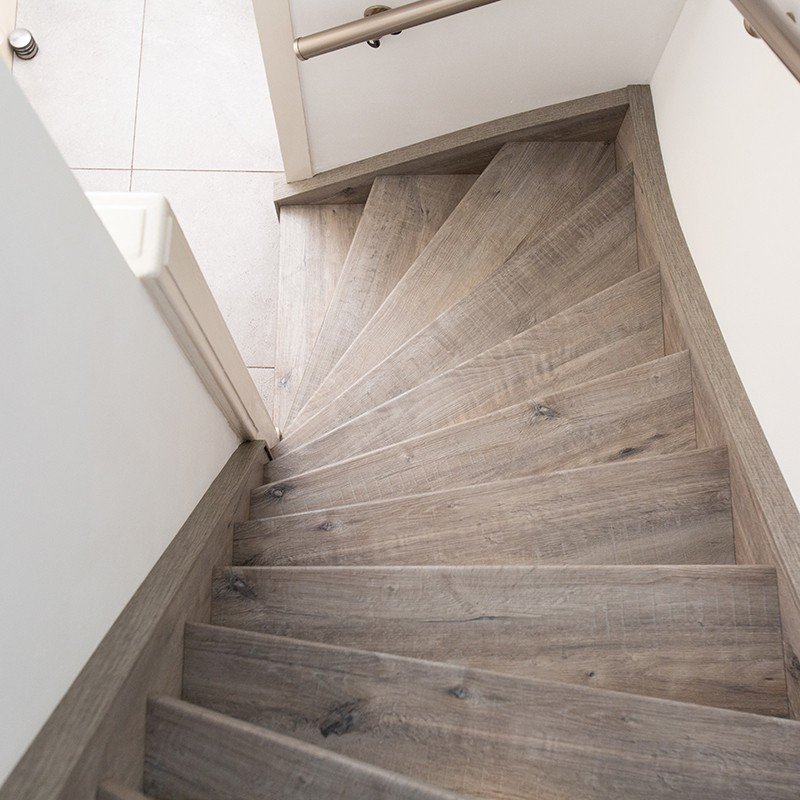Kleur voor trappen: Silver Barnwood