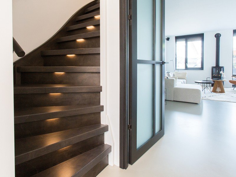 Hoe het eruit kan zien na een traprenovatie