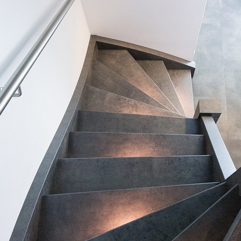 natural stone kleur van de trap