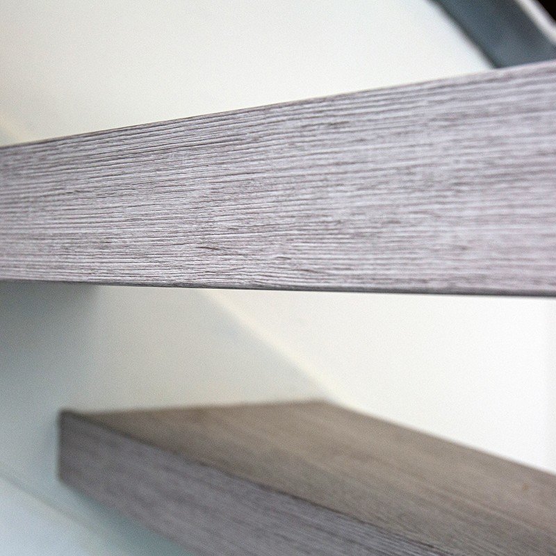 metallic mist trap kleur met wit