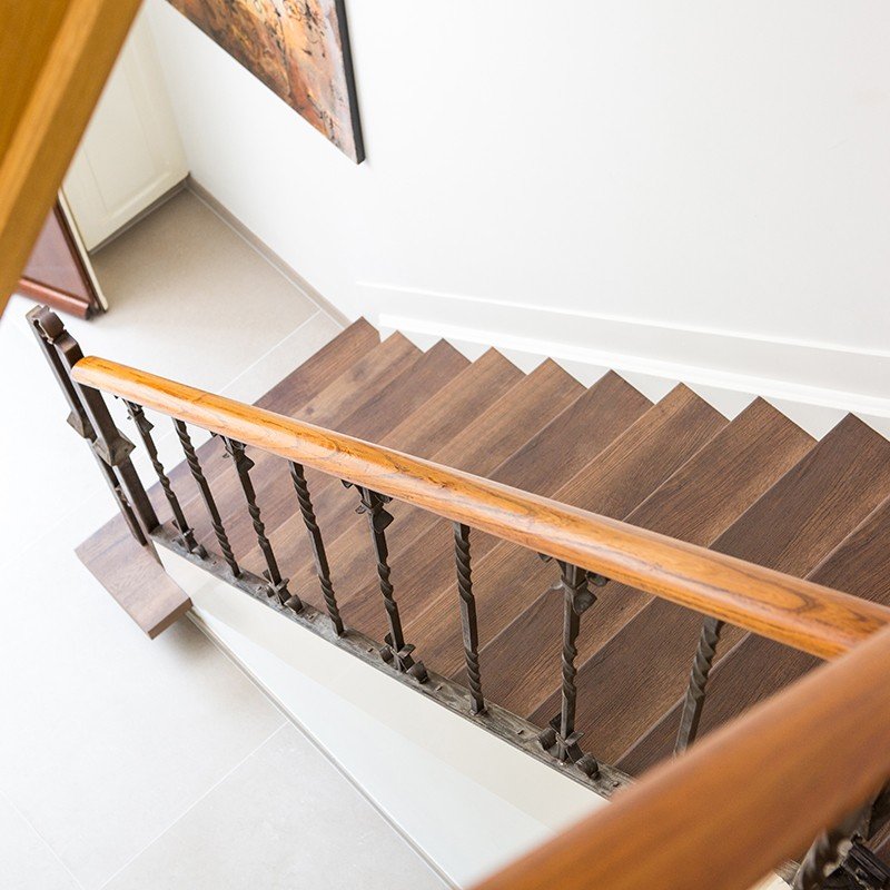 bovenzijde dockland brown trapkleur