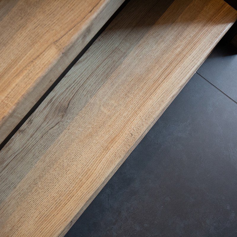 sunset beach houtkleur