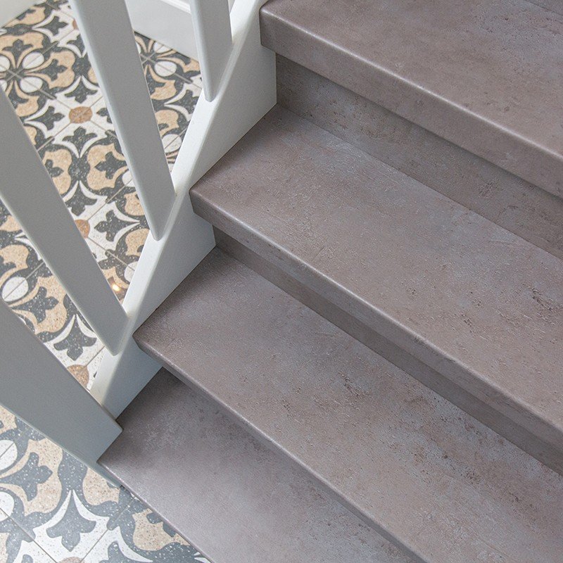 urban grey detail trapkleur