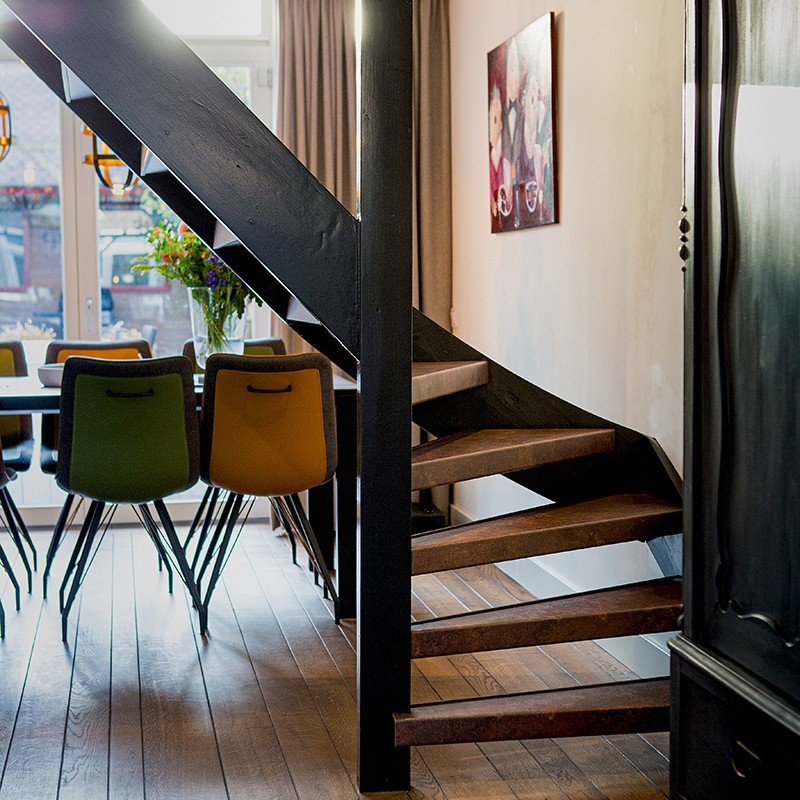 Trapkleur zwart met Sandstone Buttes