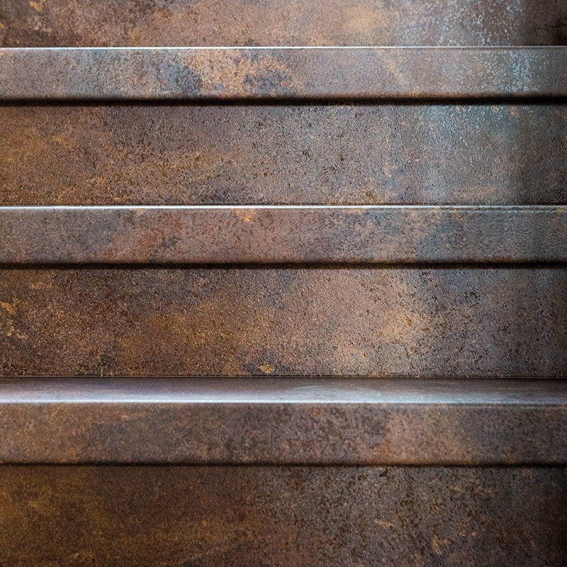 Roestkleurige Sandstone Buttes trapkleur