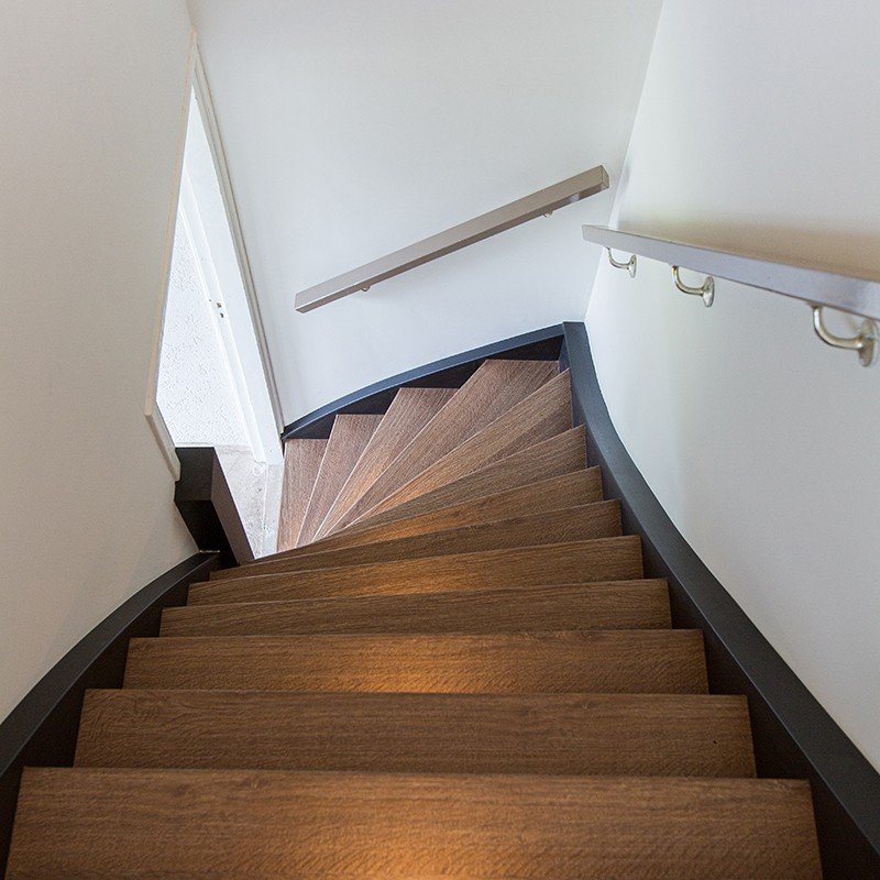 Bovenzijde Old Tavern trapkleur