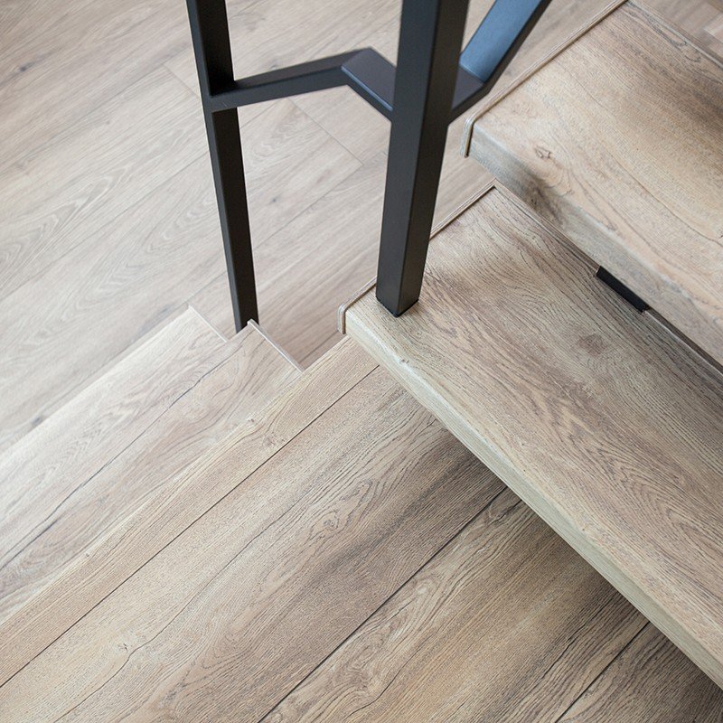 bovenzijde Vintage Honey trapkleur