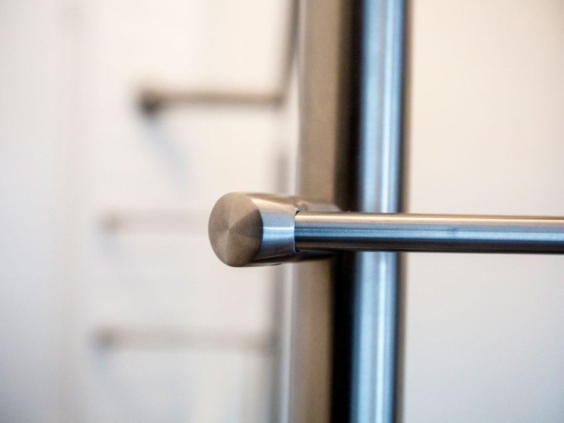 afgewerkte balustrade