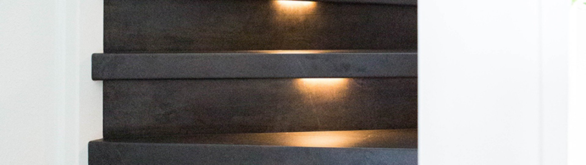 Verschillende soorten trappen zoals deze gemaakt van de kleur Buffalo Jacket